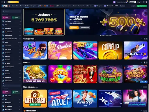  1win online casino in the app